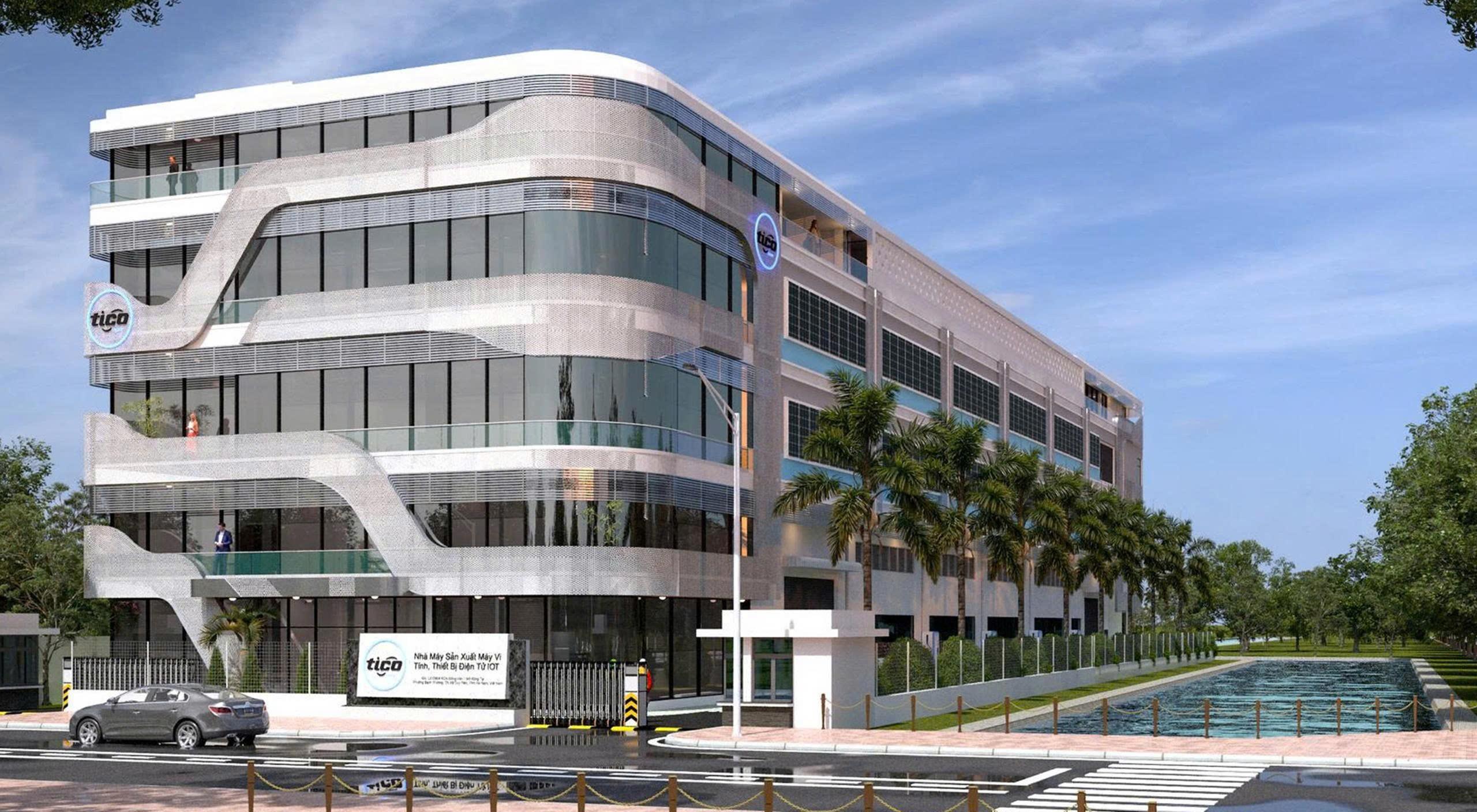 Dây chuyền sản xuất hiện đại