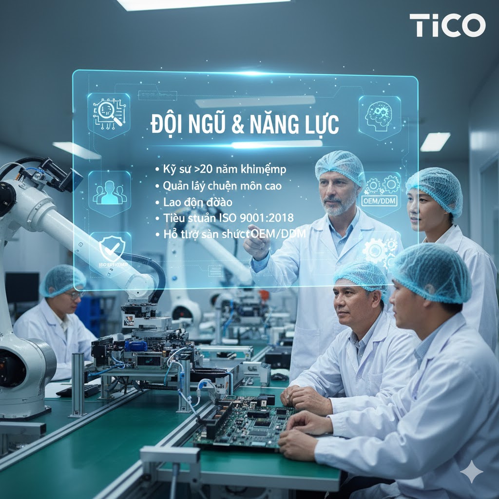 Đội ngũ nhà máy